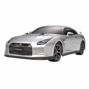 タミヤ 1/10電動RCカーシリーズ No.411 RCC NISSAN GT-R TT-01-E ライト付 (中古品)