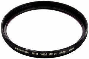 HAKUBA 49mm レンズフィルター WPCワイドMC UV 日本製 CF-WPCWUV49(中古品)