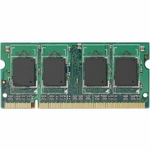  2008年モデル ELECOM ノートパソコン用 増設メモリ DDR2-667/PC2-5300 2(中古品)