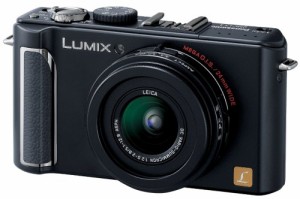 パナソニック デジタルカメラ LUMIX (ルミックス) LX3 ブラック DMC-LX3-K(中古品)