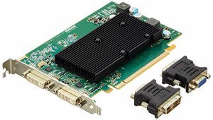 Matrox グラフィックボード M9120 PCIe x16/J M9120/512PEX16(中古品)
