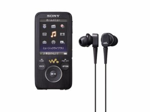 SONY ウォークマン Sシリーズ FM付 NC機能搭載（メモリータイプ） 16GB ブラ (中古品)