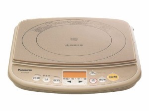 パナソニック 卓上IH調理器 ブラウン KZ-PH5P-T(中古品)