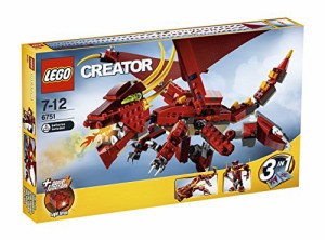 レゴ (LEGO) クリエイター・レッドドラゴン 6751(中古品)