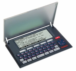 Franklin Merriam 電子辞書　英英辞典(MWD-1500)　スペイン、フランス、ド (中古品)