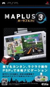 MAPLUSポータブルナビ3 - PSP(中古品)