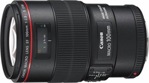 Canon 単焦点マクロレンズ EF100mm F2.8L マクロ IS USM フルサイズ対応(中古品)