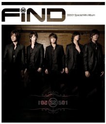 SS501 - FIND 影音特典珍蔵專輯 (CD+DVD) (台湾独占限定盤)(台湾盤)(中古品)