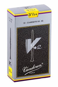 バンドーレン B♭クラリネットリード V.12 硬さ:3-1/2+ (10枚入)(中古品)