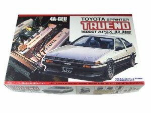 フジミ模型　【03657】　1/24　トヨタ　スプリンタートレノ　'83前期型 3do(中古品)