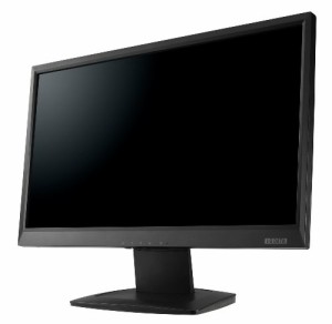 I-O DATA 20型ワイド液晶ディスプレイ LCD-AD201XB/S(中古品)