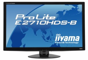 iiyama 27インチワイド液晶ディスプレイ 1920×1080(フルHD1080P)対応 3系 (中古品)