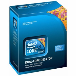 Intel Core i3 i3-530 2.93GHz 4M LGA1156 BX80616I3530(中古品)