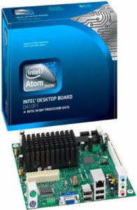 Intel マザーボード Essential mini-ITX BOXD410PT(中古品)