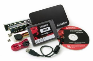 Kingston SSDV+ G2 BundleSNVP325-S2B/64GB(中古品)