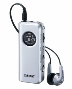 SONY FMステレオ/AMポケッタブルラジオ M98 シルバー SRF-M98/S(中古品)