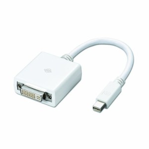 PLANEX Mini Displayport -）DVI端子変換アダプタ (MacBook MacBook Pro Mac(中古品)