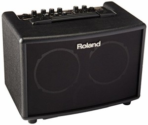 Roland ローランド アコースティック ギター アンプ 15W+15W ブラック AC-3(中古品)