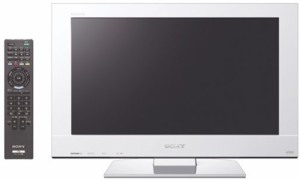 ソニー 22V型 液晶 テレビ ブラビア KDL-22BX30H/W ハイビジョン HDD内蔵  (中古品)