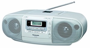 Panasonic ポータブルステレオCDシステム ホワイト RX-D45-W(中古品)