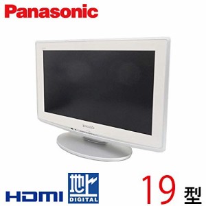 パナソニック 19V型 液晶テレビ ビエラ TH-L19D2-W ハイビジョン   2010年 (中古品)