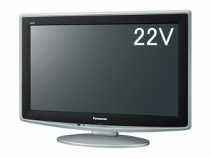 パナソニック 22V型 液晶テレビ ビエラ TH-L22D2-K ハイビジョン   2010年 (中古品)