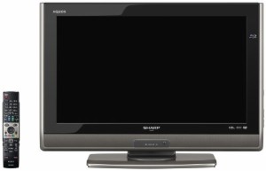 シャープ 26V型 液晶 テレビ AQUOS LC-26DV7-B ハイビジョン ブルーレイレ (中古品)