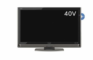 シャープ 40V型 液晶 テレビ AQUOS LC-40DX3-B フルハイビジョン ブルーレ (中古品)