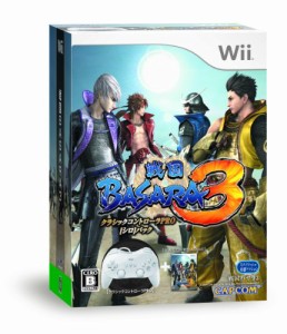 戦国BASARA3 クラシックコントローラPRO シロ パック - Wii(中古品)