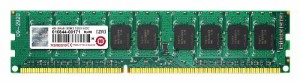 Transcend サーバー ワークステーション用メモリ PC3-10600 DDR3 1333 4GB (中古品)