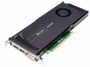 pny nvidia quadro 4000 2GB GDDR5 グラフィックカード(中古品)