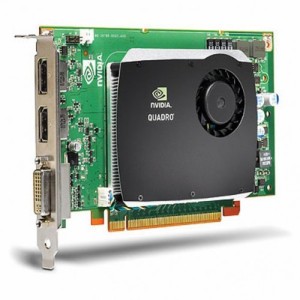 NVIDIA Quadro fx580?PCI - E 2-ports DVIグラフィックカード512?MB HP 508(中古品)