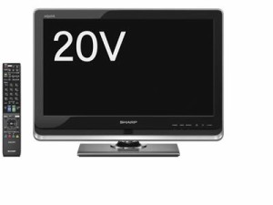 シャープ 20V型 液晶 テレビ AQUOS LC-20DZ3S ハイビジョン HDD(外付)  201(中古品)