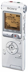 SONY ステレオICレコーダー 2GB UX512 ホワイト ICD-UX512/W(中古品)