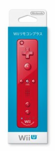 Wiiリモコン プラス (アカ) (「Wiiリモコンジャケット」同梱)(中古品)