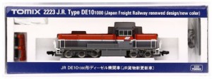 TOMIX Nゲージ DE10-1000 JR貨物新更新車 2223 鉄道模型 ディーゼル機関車(中古品)