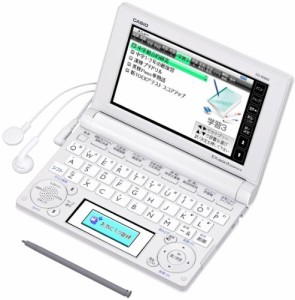 CASIO Ex-word 電子辞書 中学生学習モデル ホワイト 110コンテンツ・1000文(中古品)