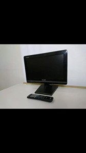 シャープ 16V型 液晶 テレビ AQUOS LC-16K5-B ハイビジョン   2011年モデル(中古品)