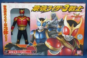 仮面ライダー クウガ 最強ライダー 3戦士(中古品)