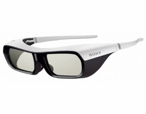 SONY 3D BRAVIA専用メガネ ホワイト TDG-BR250-W(中古品)