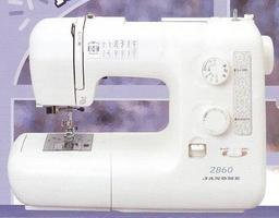 ジャノメミシン（ＪＡＮＯＭＥ）　電子ミシン　 model 2860型(中古品)