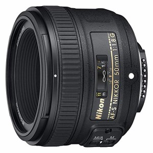 Nikon 単焦点レンズ AF-S NIKKOR 50mm f/1.8G フルサイズ対応 AF-S 50/1.8G(中古品)