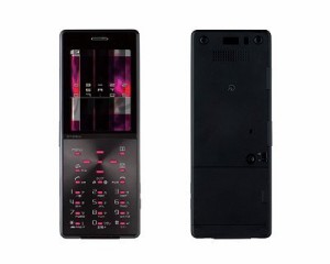 D705iμ ルミナスブラック 携帯電話 白ロム ドコモ docomo(中古品)