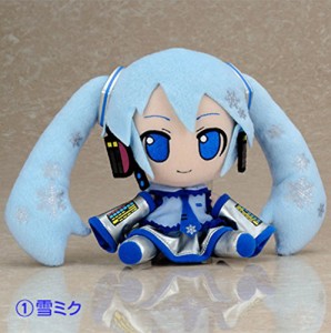 ボーカロイド ぬいぐるみストラップ(1) 雪ミク(中古品)