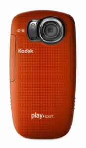 Kodak ポケットビデオカメラ PLAYSPORT2(Zx5) レッド PLAYSPORT2-R(中古品)