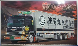 青島文化教材社 1/32 大型デコトラ No.57 丸美グループ 渡月丸水産急行 ロ (中古品)