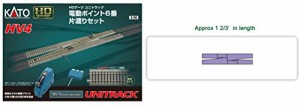 KATO HOゲージ HV-4 電動ポイント6 番片渡りセット 3-114 鉄道模型 レール (中古品)