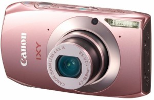 Canon デジタルカメラ IXY32ピンク IXY32S(PK) 1210万画素 光学4.4倍ズーム(中古品)