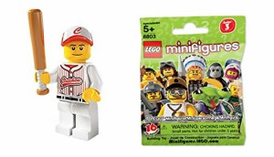 レゴ(LEGO) ミニフィギュア シリーズ3 野球選手 8803-16(中古品)