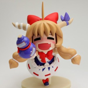 東方ソフビシリーズ14 へべれけ萃香 ソフビフィギュア(中古品)